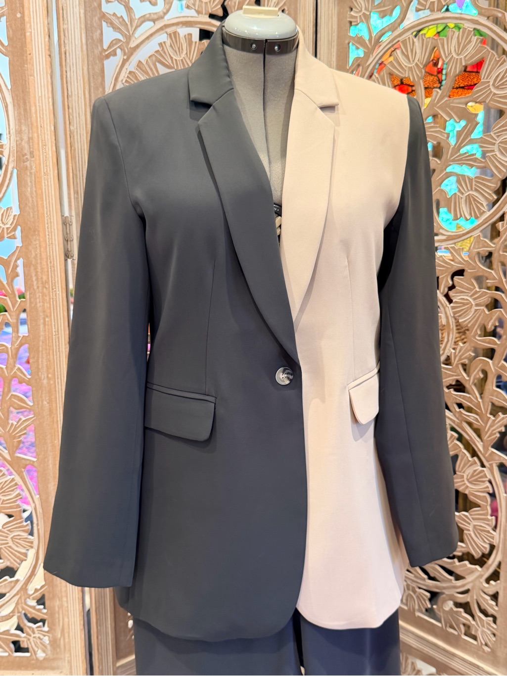 Ruti Two-Tone Women's Blazer